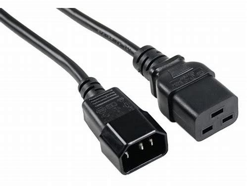 CABLE DE ALIMENTACIÓN, POWER CORD, C19 TO C14, 2.0M