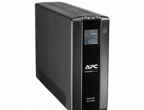 BACK UPS PRO BR 1600VA, 8 OUTLETS, AVR, LCD INTERFACE
