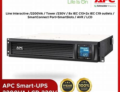 APC SMART-UPS 2200VA LCD 230V WITH SMARTCONNECT