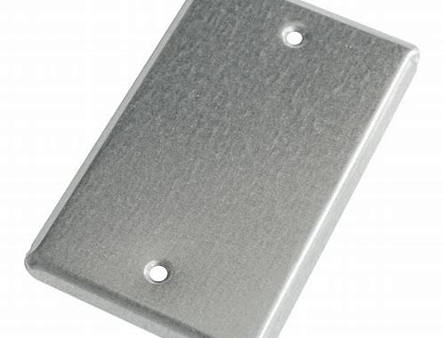 TAPA CIEGA DE 2U ** METALICA**