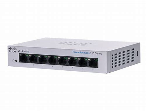 CBS110 UNMANAGED 8-PORT GE, DESKTOP, EXT PS