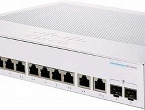 CBS350 MANAGED 8-PORT GE, EXT PS, 2X1G C