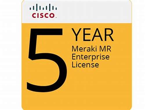 MERAKI MR ENTERPRISE CLOUD CONTROLLER LICENSE, 5 YEARS