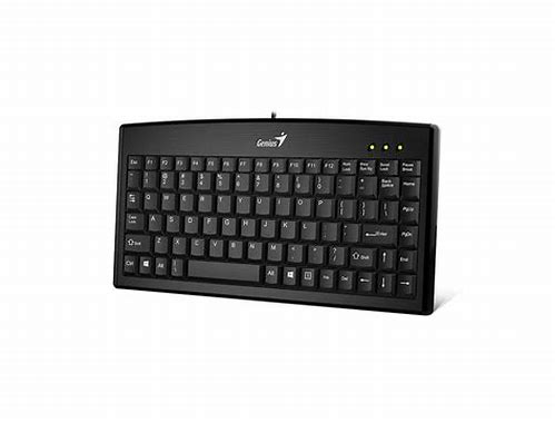 TECLADO LUXEMATE 100 BLACK GENIUS USB