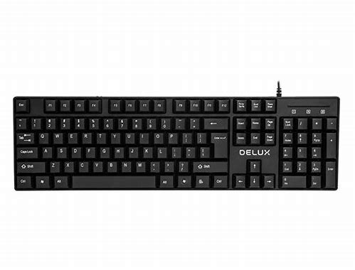TECLADO DELUX K6005 MULTIMEDIA USB