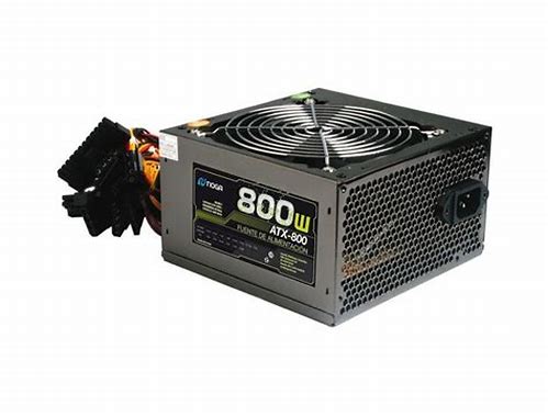 FUENTE 800W VIDRIO TEMPLADO-AUDIFONO, TECLADO,