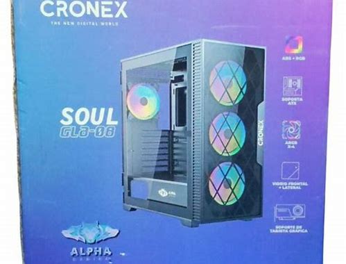 CASE CRONEX SOUL GLA-08 4COOLER RGB