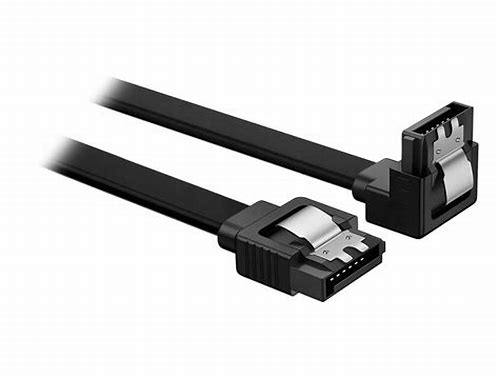CABLE SATA C/ GANCHO NEGRO ORIGINAL