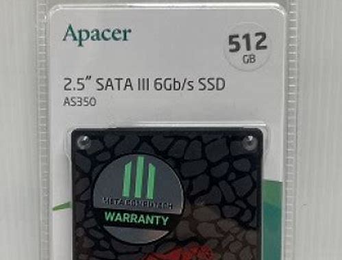 DISCO DURO SOLIDO APACER 512GB SATA
