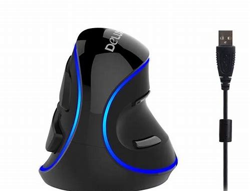 MOUSE OPTICAL DELUX DLM-335 ERGONOMIC PS2