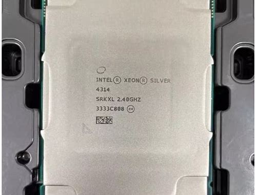 INTEL XEON SILVER 4314 2.4GHZ SIXTEEN CORE PROCESSOR, 16C/32T,10.4GT/S, 24M CACHE, TURBO, HT (135W)