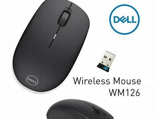 DELL WIRELESS MOUSE (BLACK) - WM126