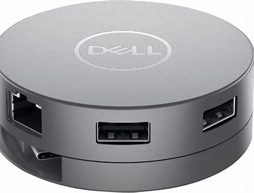 ADAPTADOR DE VIAJE USB-C 7 EN 1 DELL PRO – DA310