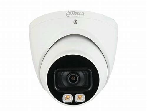 CAMARA DOMO METALICA HDCVI 2MP, IR 40M, LUZ 40M, FULL COLOR, CON MICROFONO INTEGRADO