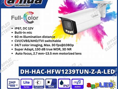 DH-HAC-HFW1239TUN-Z-A-LED