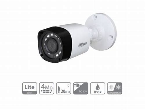 CAMARA BALA PLASTICA HDCVI 4MP, IP67