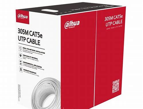 CABLE UTP CAT5E - PVC DE CON CERTIFICACION ANTI-FLAMA