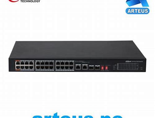 SWITCH DE 24 PUERTOS POE