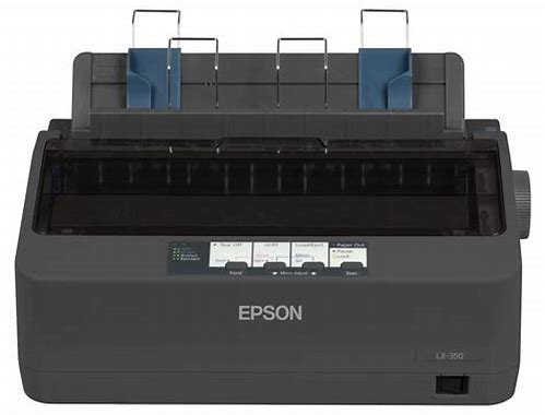 IMPRESORA EPSON LX-350, PUERTO USB, VELOCIDAD BORRADOR 390 CPS (15 CPI)