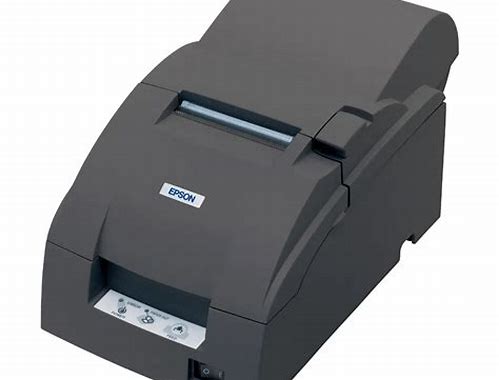 IMPRESORA EPSON TMU220A USB, 220 VOLT. UPS, AC, TU, COLOR NEGRO