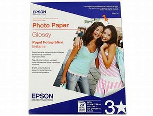 PAPEL EPSON GLOSSY PHOTO (CARTA)