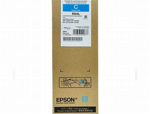CARTUCHO DE TINTA EPSON® COLOR CYAN PARA IMPRESORA WF-C579R
