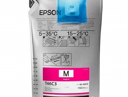 CARTUCHO DE TINTA EPSON® ULTRACHROME DS MAGENTA 6.6LTRS, PARA PLOTTER DE SUBLIMACIÓN F6370