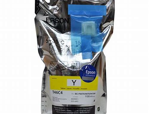 CARTUCHO DE TINTA EPSON® ULTRACHROME DS AMARILLA 6.6LTRS, PARA PLOTTER DE SUBLIMACIÓN F6370