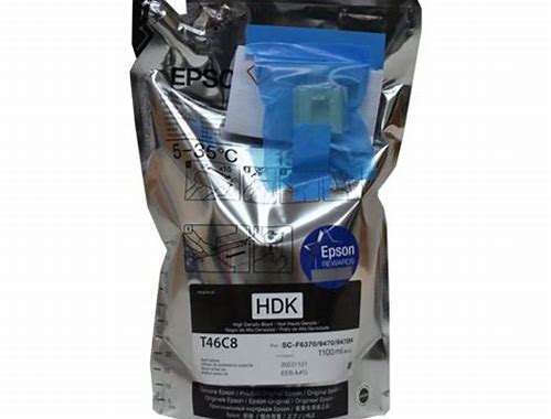 CARTUCHO DE TINTA EPSON® ULTRACHROME DS NEGRA 6.6LTRS, PARA PLOTTER DE SUBLIMACIÓN F6370