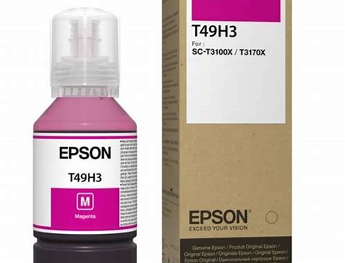 BOTELLA DE TINTA MAGENTA EPSON® T49H PARA PLOTTER T3170X