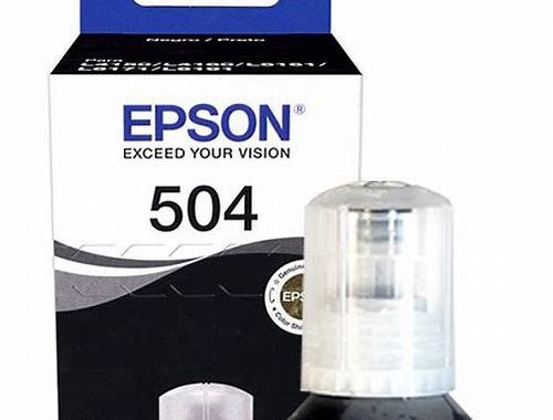 BOTELLA DE TINTA NEGRA EPSON® PARA L4150, L4160, L6161, L6171, L6191