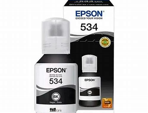 BOTELLA DE TINTA NEGRA EPSON® PARA IMPRESORAS M1100, M1120, M1180, M2170, M3170
