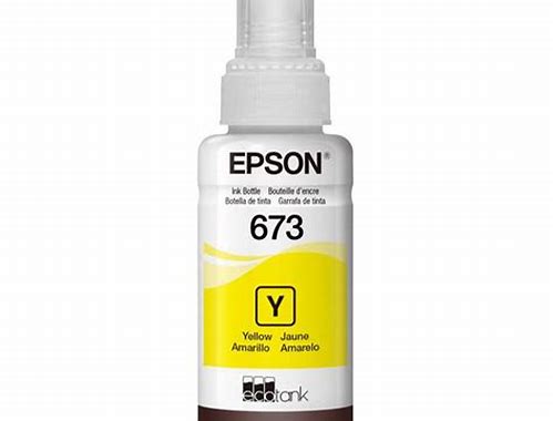 BOTELLA DE TINTA AMARILLA EPSON® PARA L800