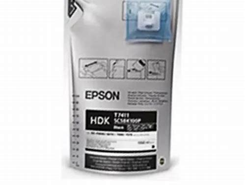 CARTUCHO DE TINTA EPSON® ULTRACHROME DS NEGRA 6LTRS, PARA PLOTTER DE SUBLIMACIÓN F6200/F7200/F9370