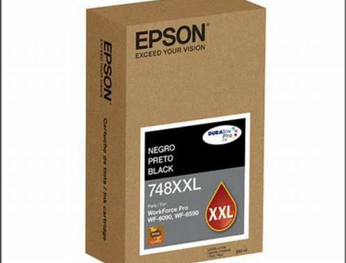 CARTUCHO DE TINTA EPSON® COLOR NEGRO DE EXTRA ALTA CAPACIDAD PARA WF-6590