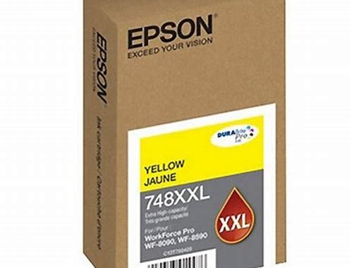 CARTUCHO DE TINTA EPSON® COLOR AMARILLO DE EXTRA ALTA CAPACIDAD PARA WF-6590