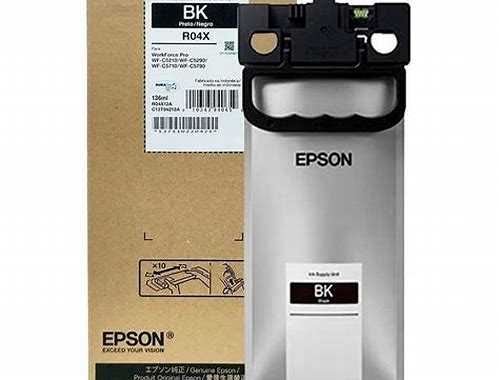 CARTUCHO DE TINTA EPSON® COLOR NEGRO DE ALTO RENDIMIENTO PARA WF-C5210, C5290, C5710, C5790