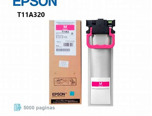 CARTUCHO DE TINTA EPSON® COLOR MAGENTA DE ALTO RENDIMIENTO PARA IMPRESORA WF-R5690