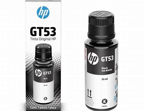 BOTELLA DE TINTA HP COLOR BLACK GT53 PARA HP GT 5810/5820, INK TANK 315/415, SMART TANK 500/515/530