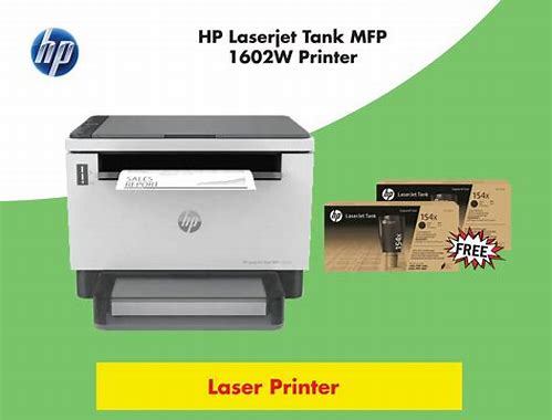 HP LASERJET TANK MFP 1602W (PRINTER, COPIER, ESCANER)