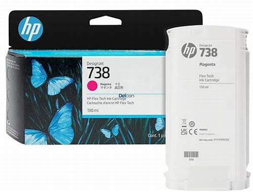 CARTUCHO HP 738 130ML MAGENTA P/PLOTTER T850/T950