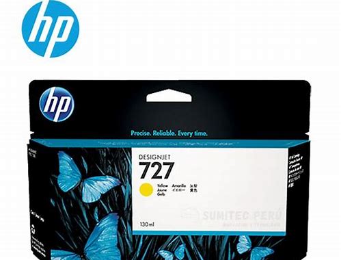 TINTA HP 727 YELLOW P/DESIGNJET T920/T930/T1500 SERIES /T2500 SERIES