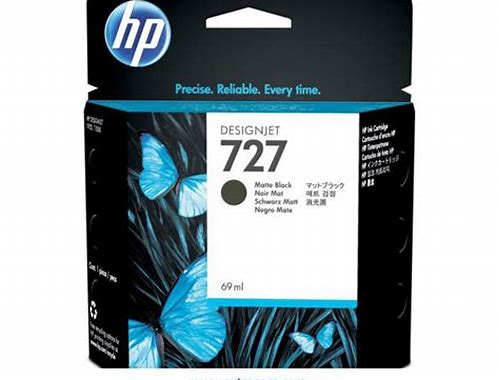 TINTA HP 727 NEGRO MATTE P/DESIGNJET T920/T930/T1500 SERIES /T2500 SERIES