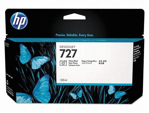 TINTA HP 727 PHOTO BLACK P/DESIGNJET T920/T930/T1500 SERIES /T2500 SERIES