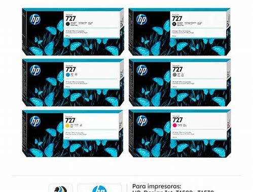 TINTA HP 727 GRAY P/DESIGNJET T920/T930/T1500 SERIES /T2500 SERIES