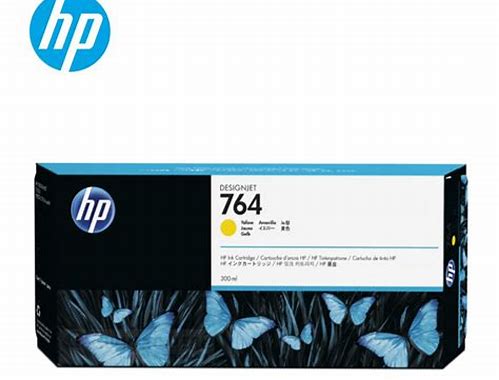 CARTUCHO HP 764 YELLOW P/PLOTER T3500, 300ML