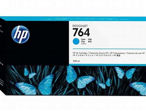 CARTUCHO HP 764 PHOTO BLACK P/PLOTER T3500, 300ML
