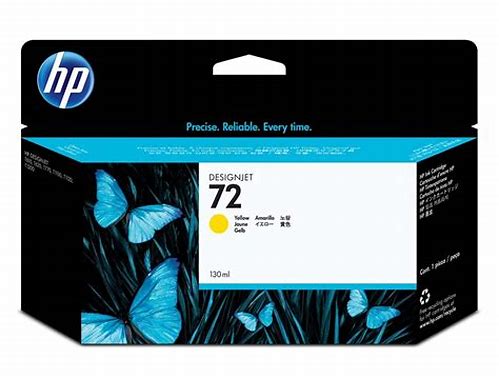 CARTRIDGE HP YELLOW 72 PARA DSJ T610,T770,T1100,T1200,T1300,T2300,T790, T795