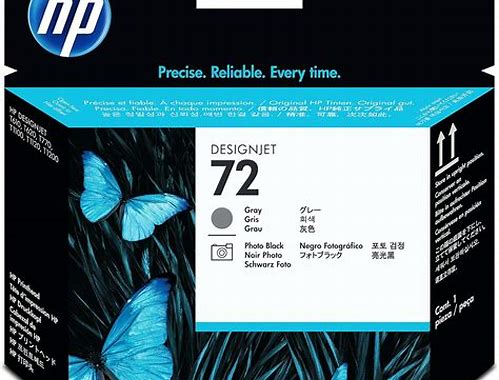 CABEZAL HP NEGRO FOTOGRÁFICO Y GRIS P/PLOTER T610,T620,T770, T790, T795, SERIE T1100