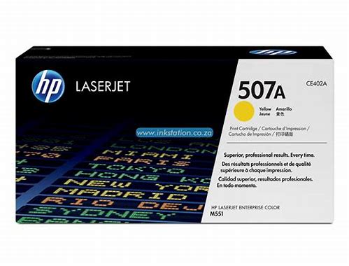 TONER HP YELLOW 507A P/LASERJET COLOR M551DN